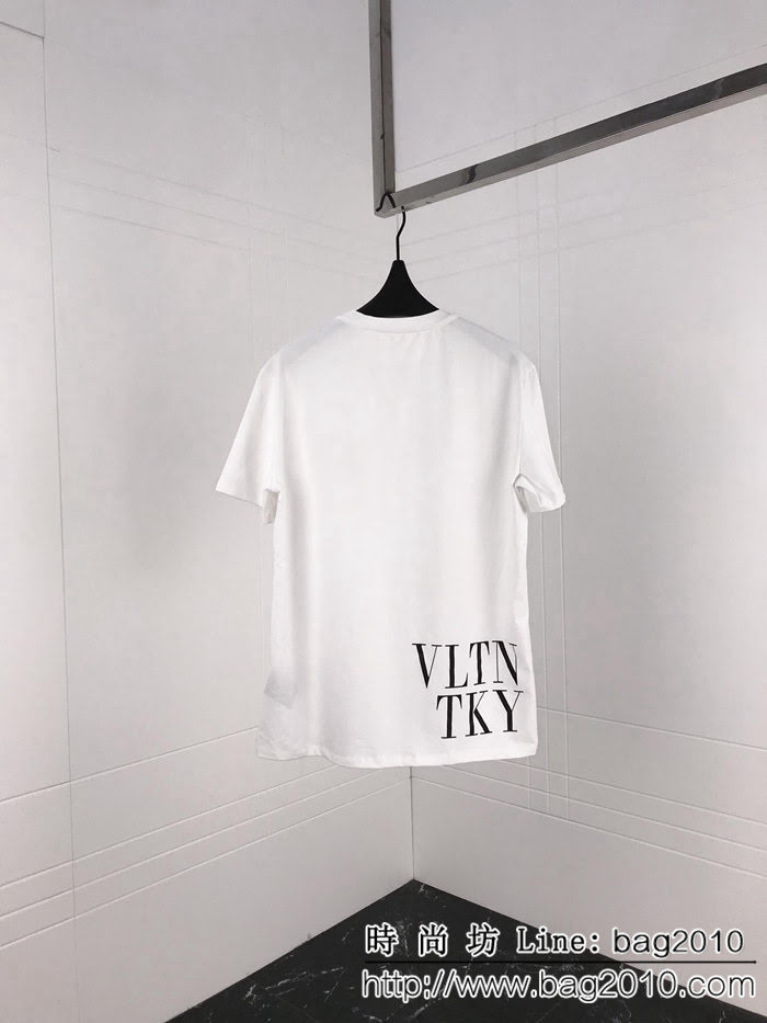 Valentino 華倫天奴 TKY東京系列 限定款 VLTN 東京漫畫系列 二次元概念T 黑色（小老虎） 白色（小黑豹） ydi2288